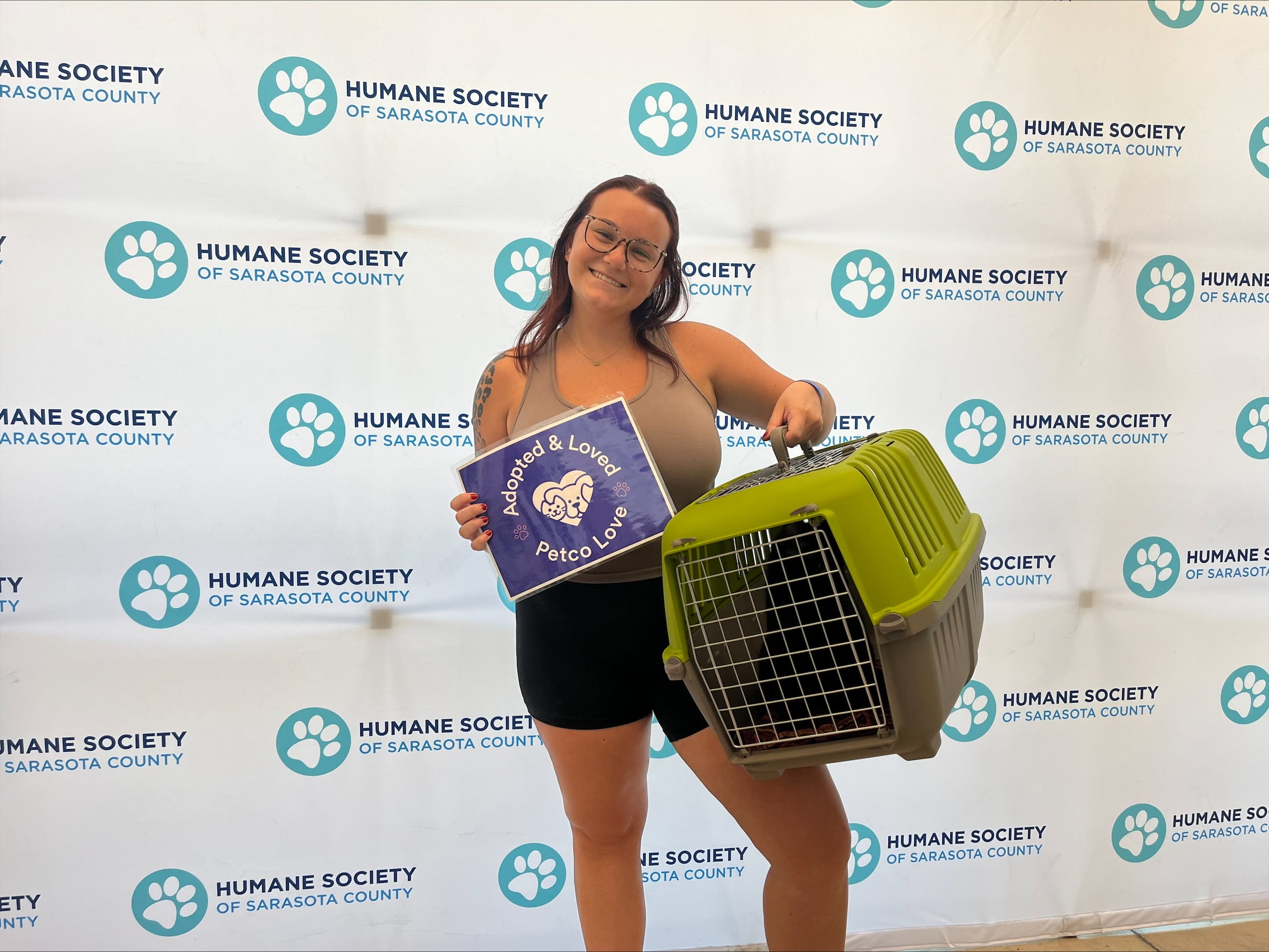 Hundreds of pets find new homes during mega adoption event in Sarasota ...