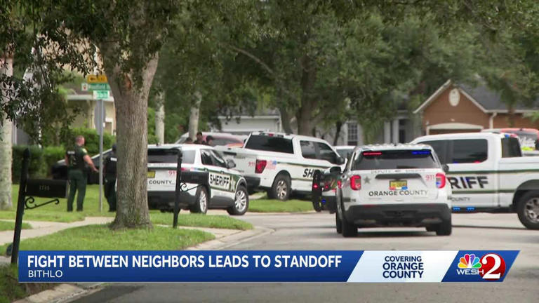 1 arrested after shooting through a neighbor's fence in Orange County ...