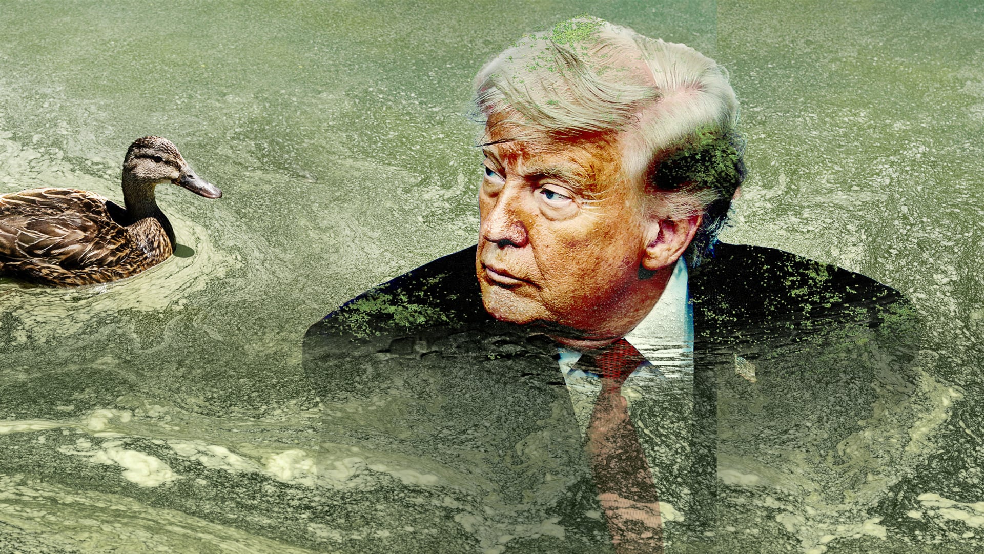 Trump’s slimy reflecting pool mess turns tragic