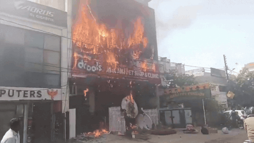 Lucknow fire horror: 15 dead in Aliganj coaching centre blaze; PM Modi condoles deaths