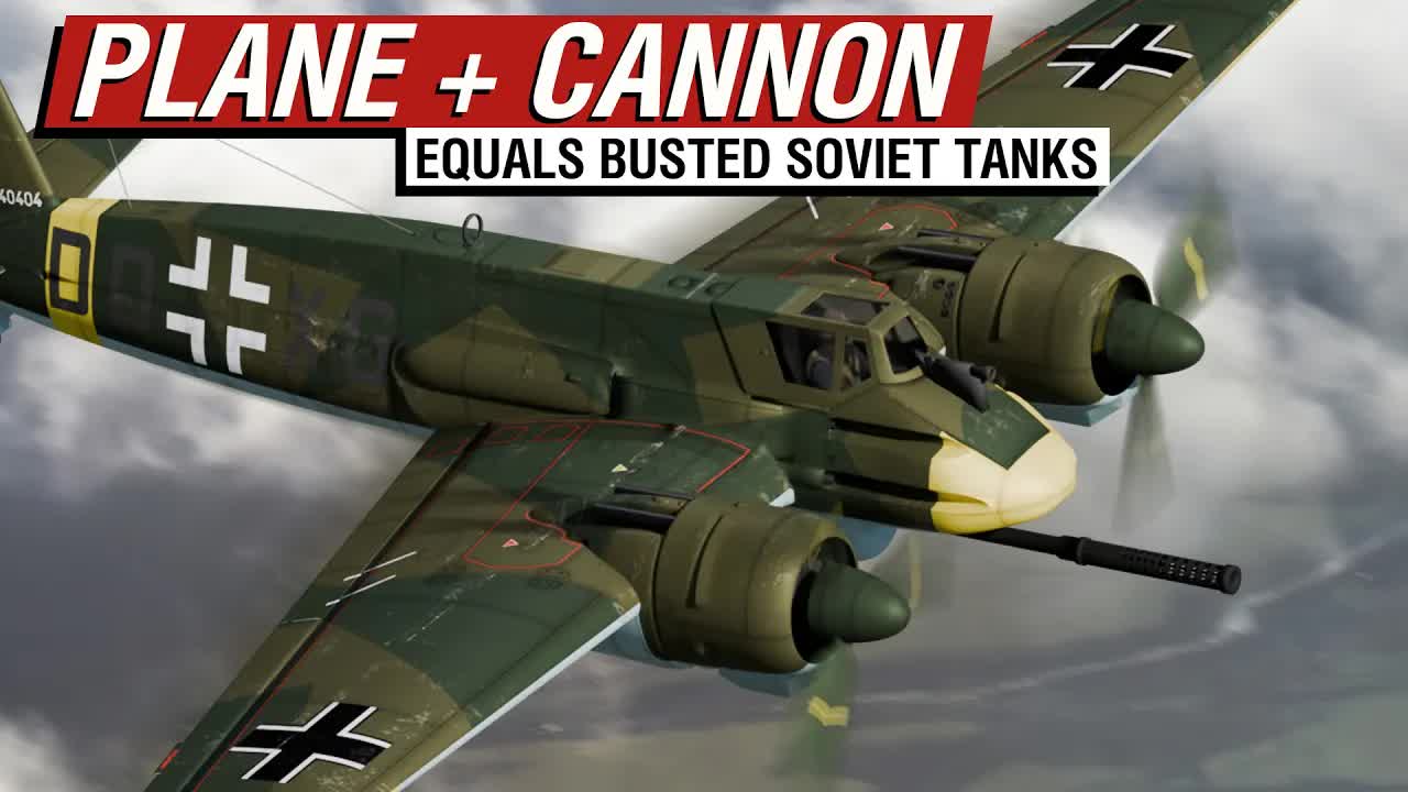 Germany's flying anti-tank gun - Henschel Hs 129