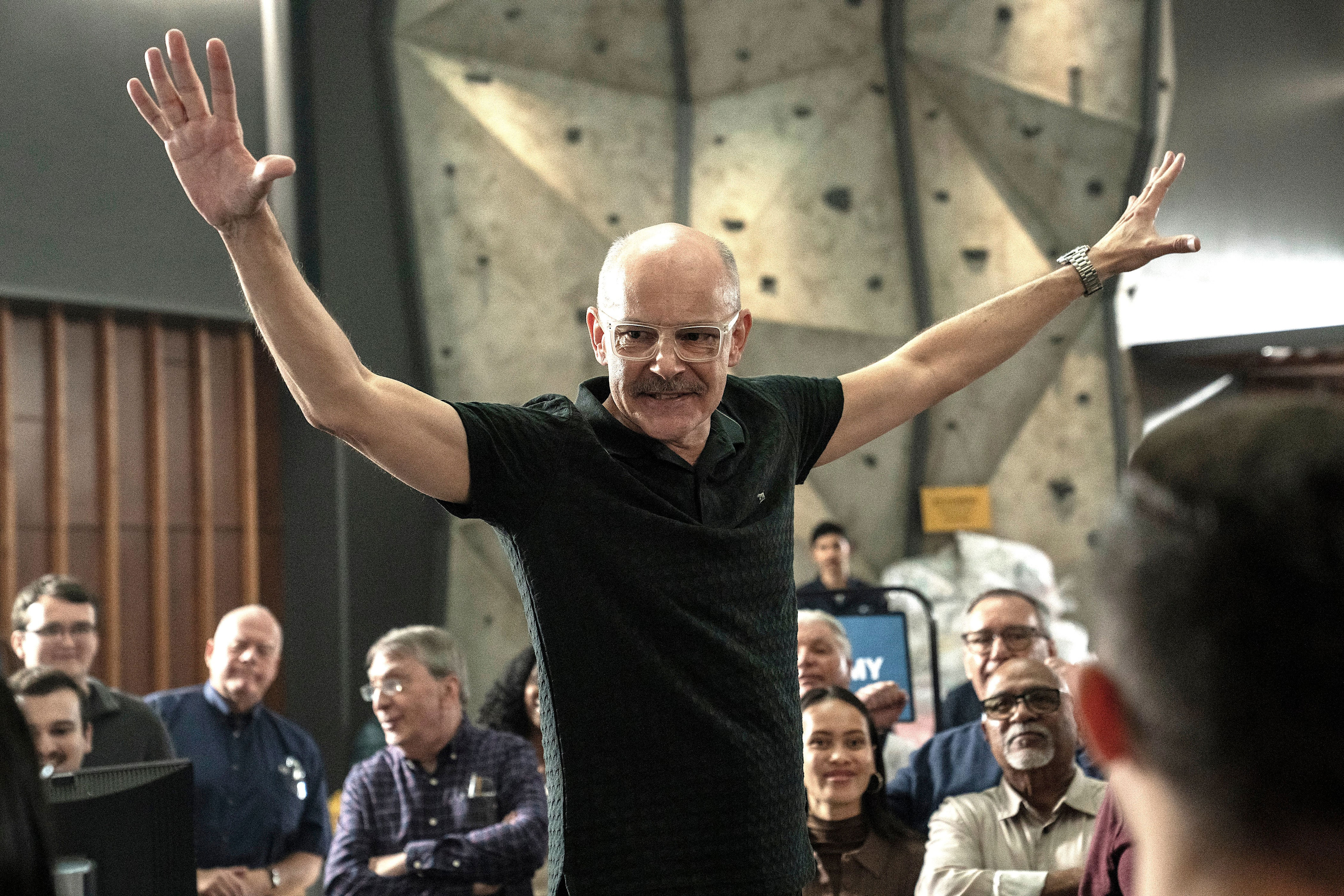 Rob Corddry says he never tried to compete with Stephen Colbert at 'The ...