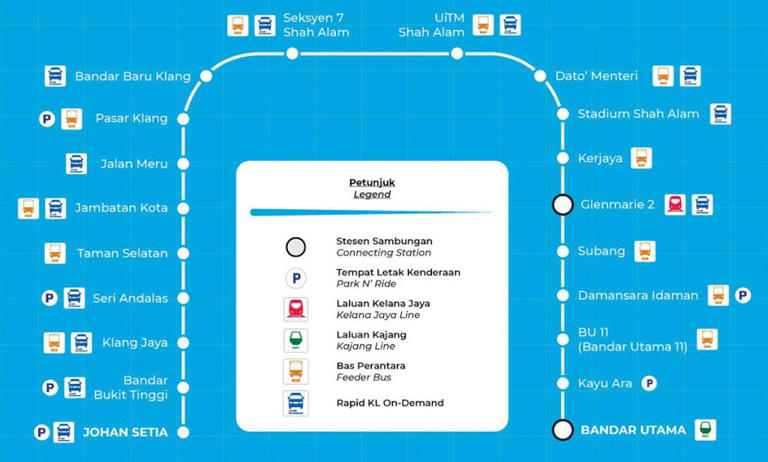 LRT3 Shah Alam line to be opened to the public on 29 June