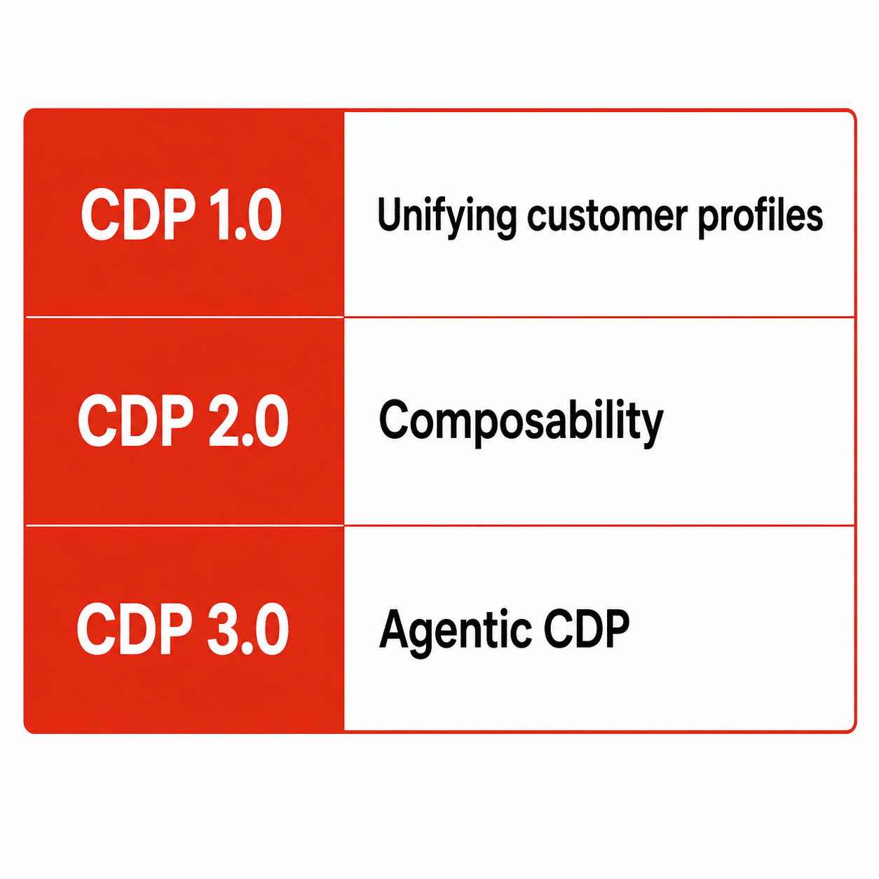 Ready or not, welcome to the era of the agentic CDP