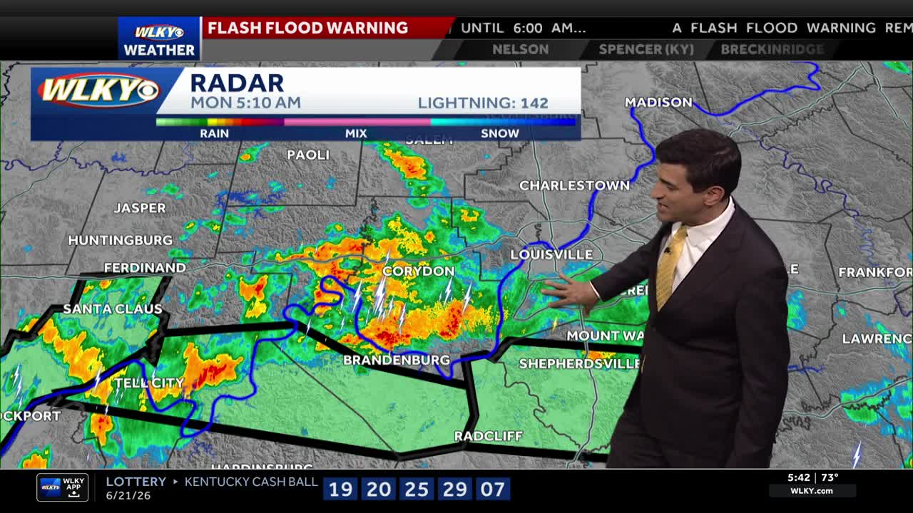 Heavy rain, storms prompt flash flood warnings