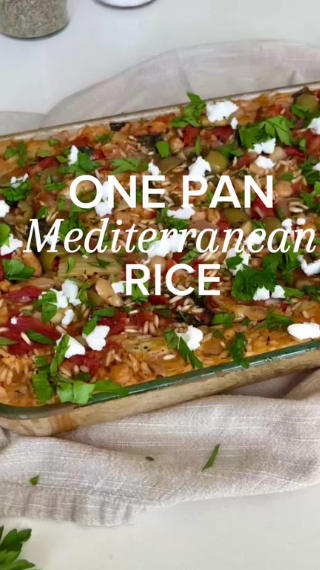 Easy Mediterranean rice packed with fresh flavor