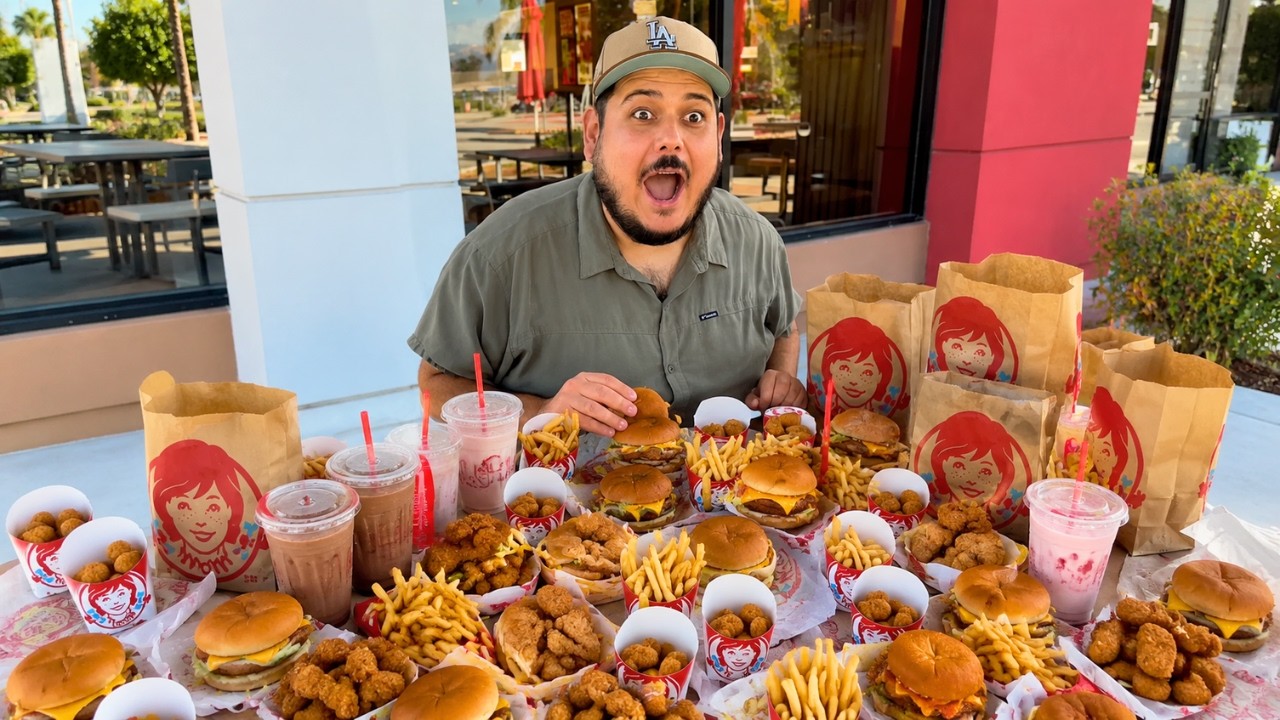 The friend who never stops eating