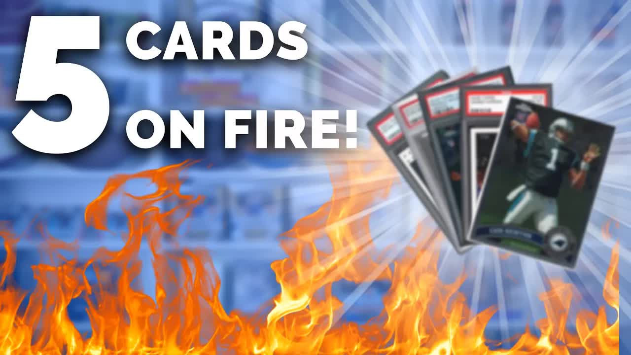 Top 5 sports cards on fire! 🔥