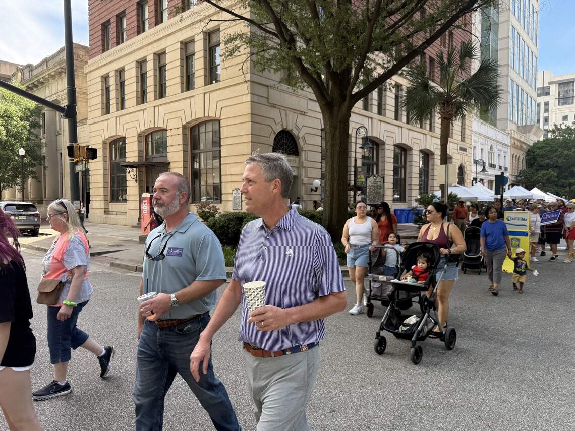 Stumbo, Goldfinch travel SC in final days of runoff for state attorney ...