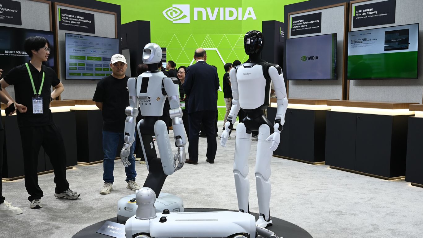 Nvidia debuts AI humanoid software