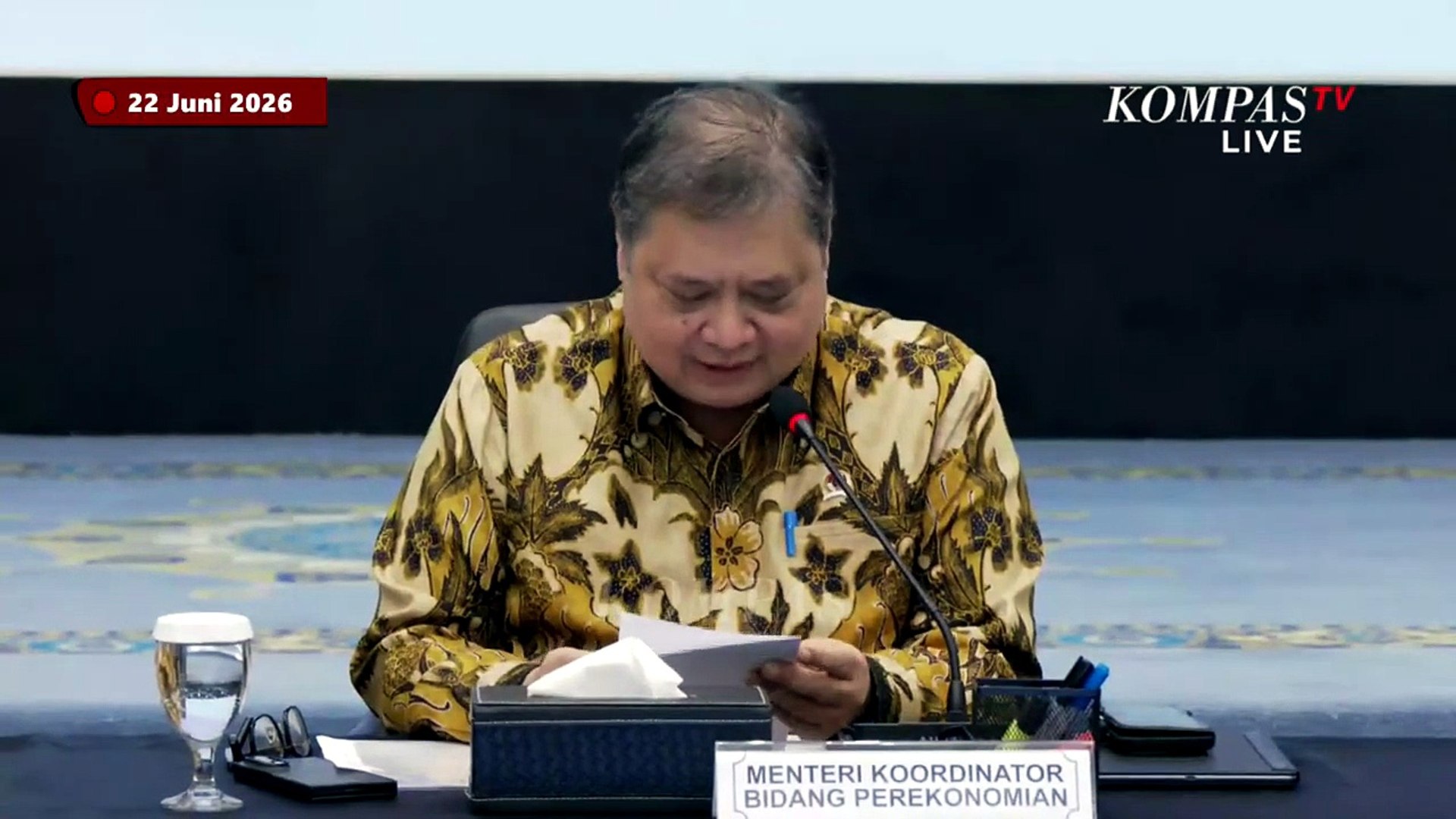 [FULL] Menko Airlangga umumkan stimulus ekonomi semester II, ada diskon ...