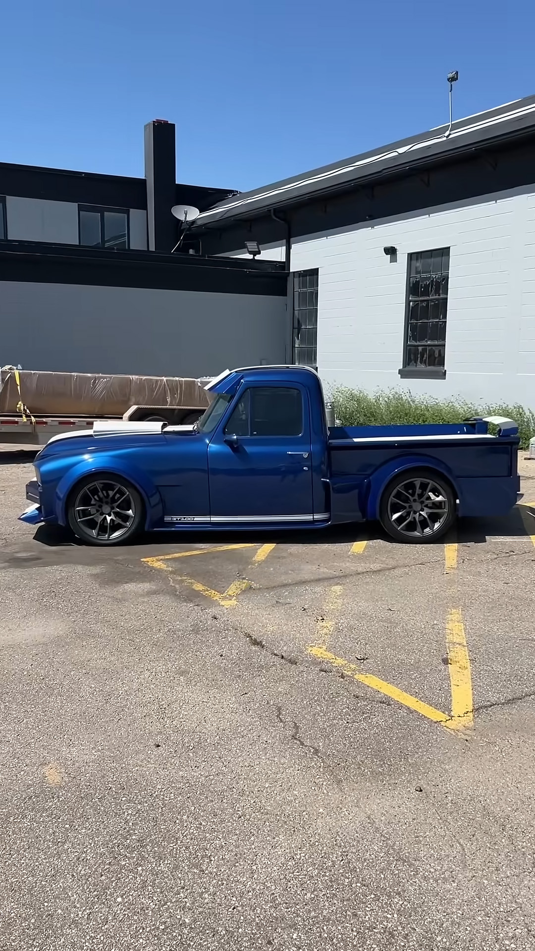 The story of building a custom Mustang pickup truck