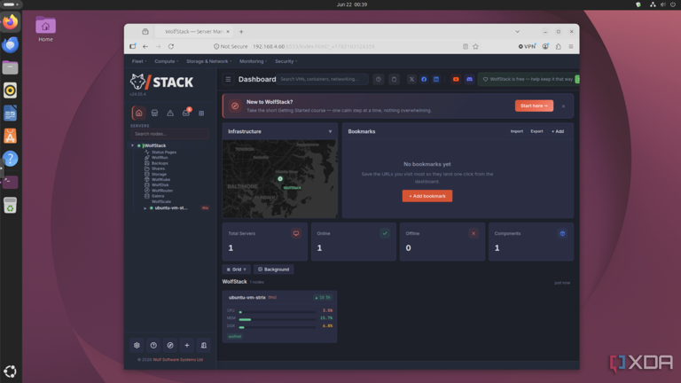 I ditched my old home lab interface for WolfStack, and the difference ...