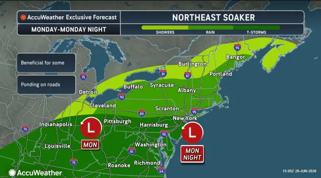 When will severe storms and tornado risk hit NJ today? NOAA forecast