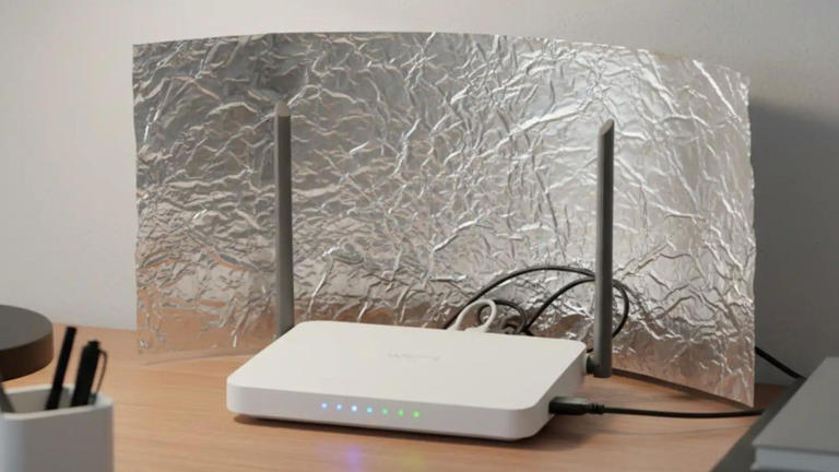 El truco del papel de aluminio para el WiFi: cómo mejorar tu conexión ...