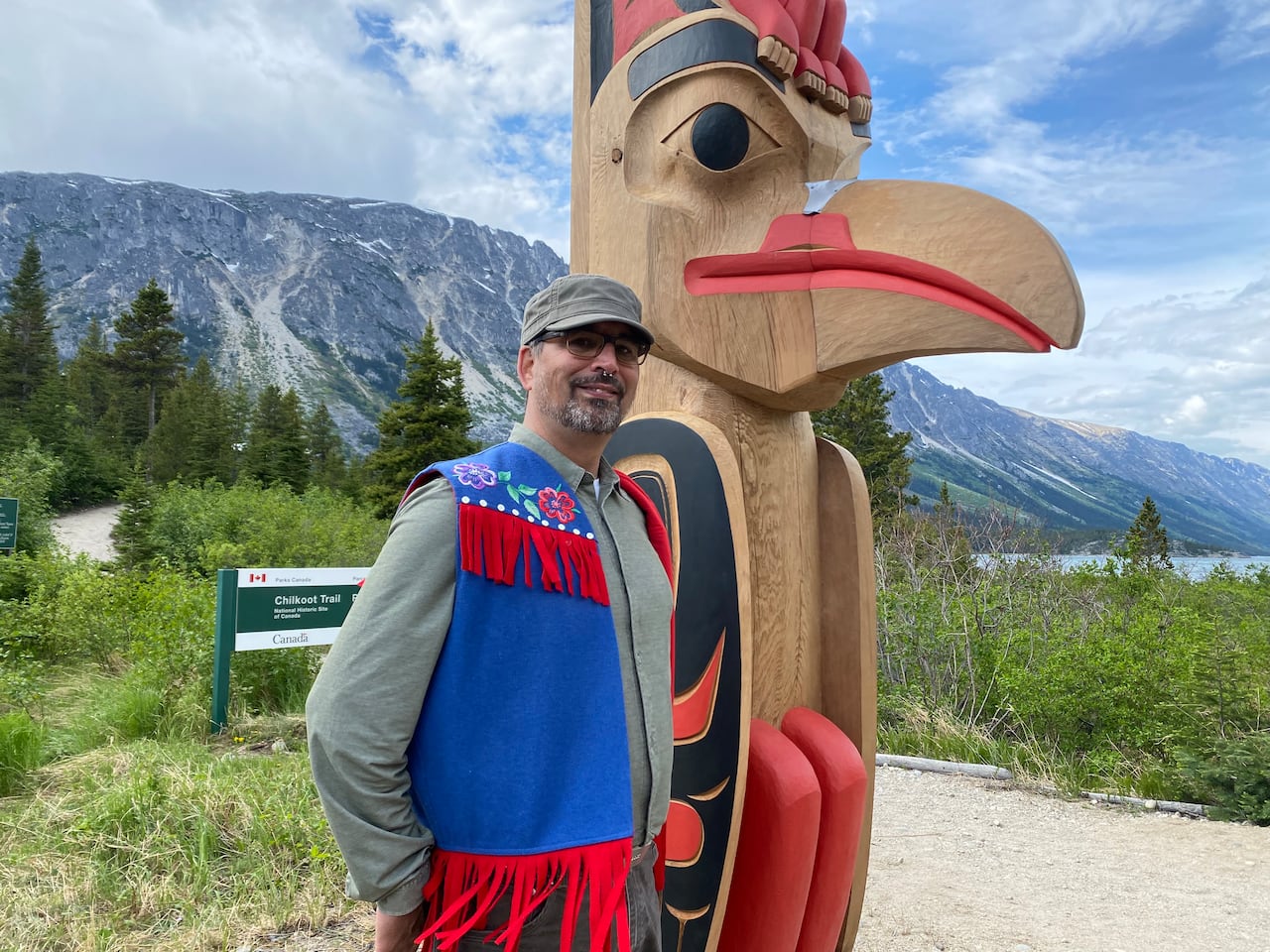 Carcross/Tagish First Nation unveils totem poles in Bennett, BC