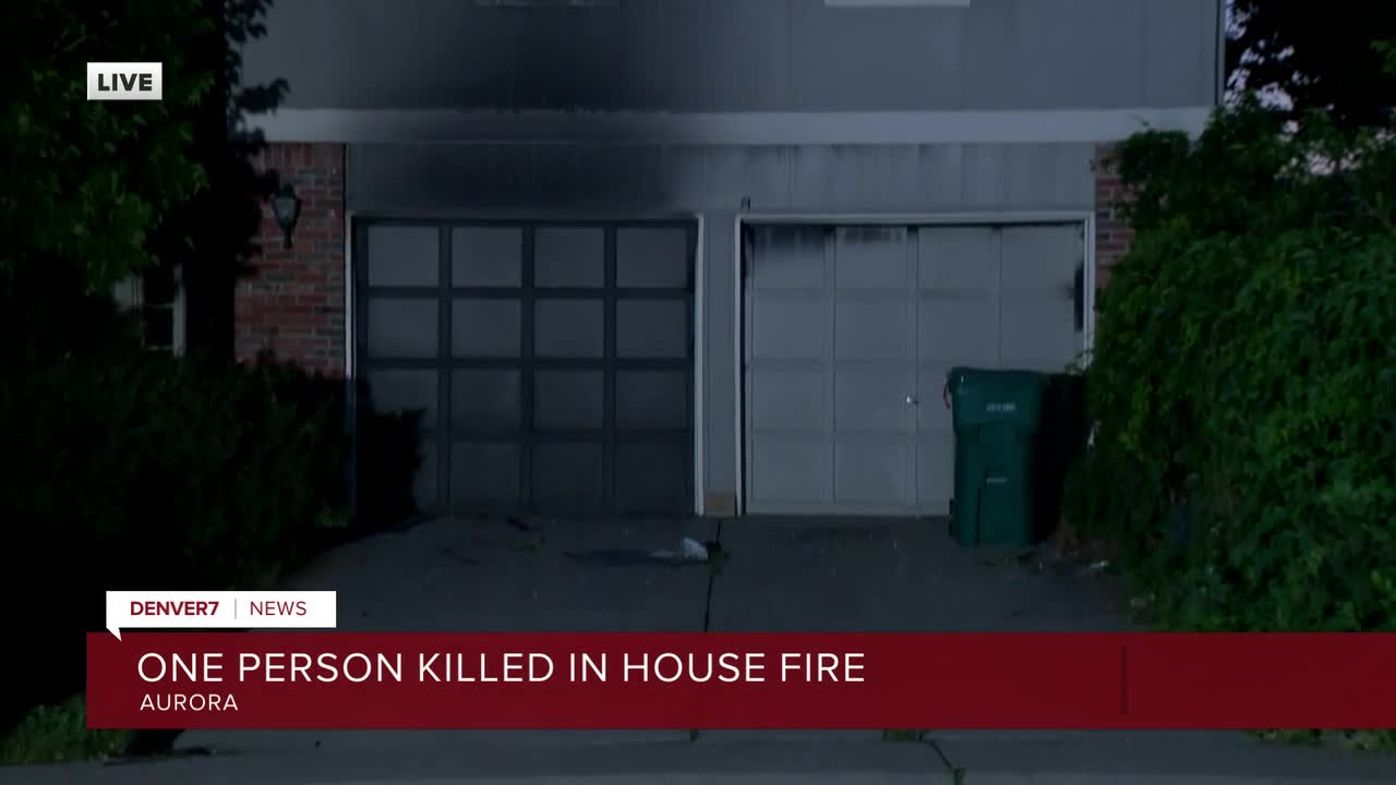 One person dies in Aurora house fire