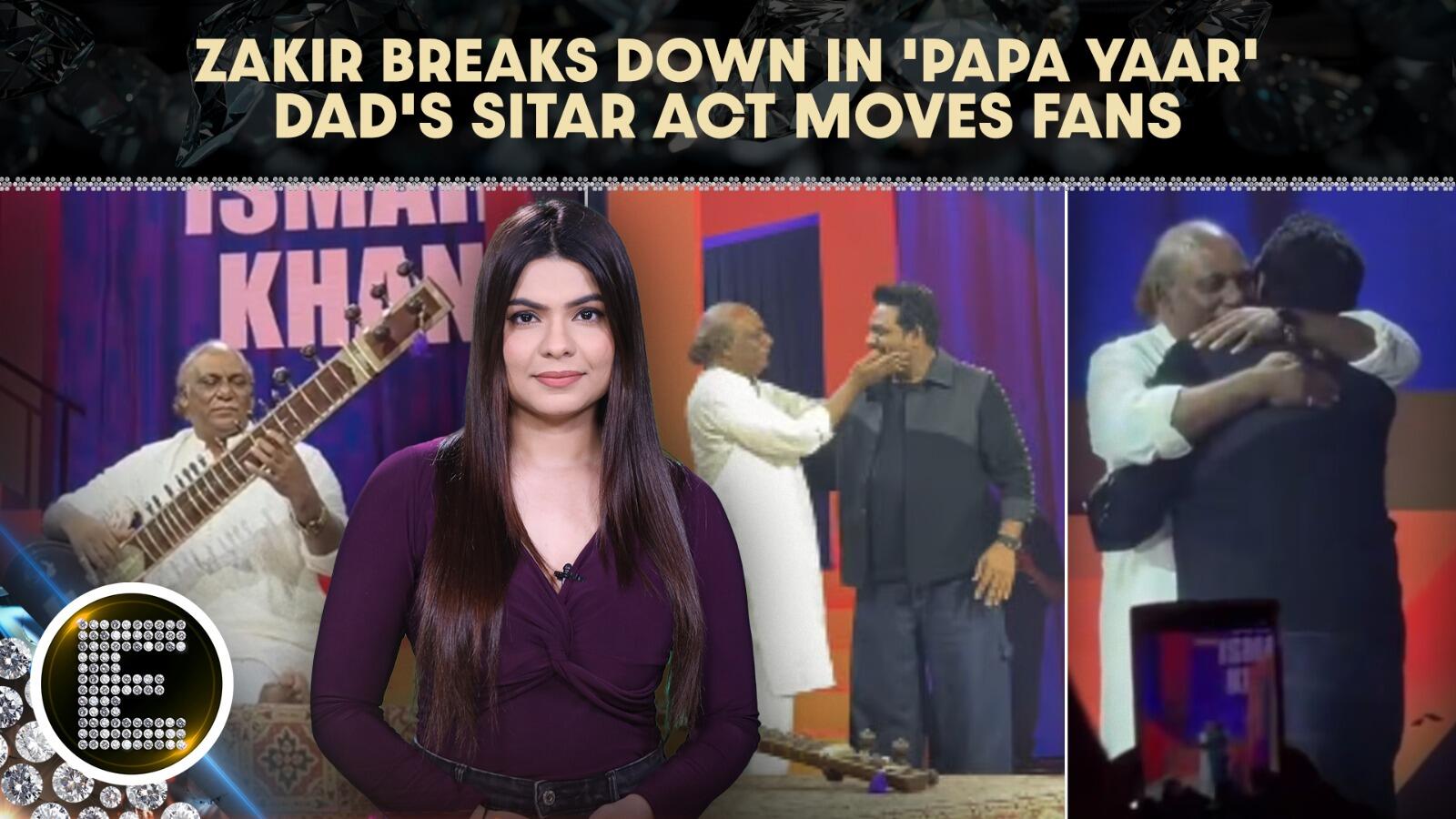 Zakir Khan breaks down as father Ustad Ismail Khan joins Papa Yaar ...