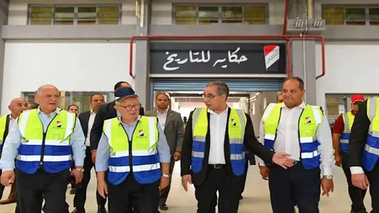 نائب رئيس الوزراء يتفقد النصر للسيارات (13)