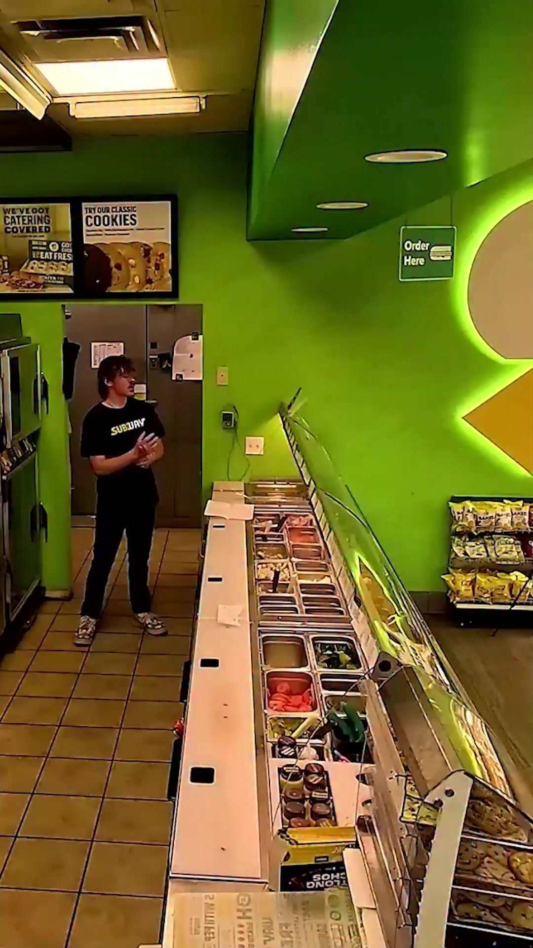 Subway sandwich challenge
