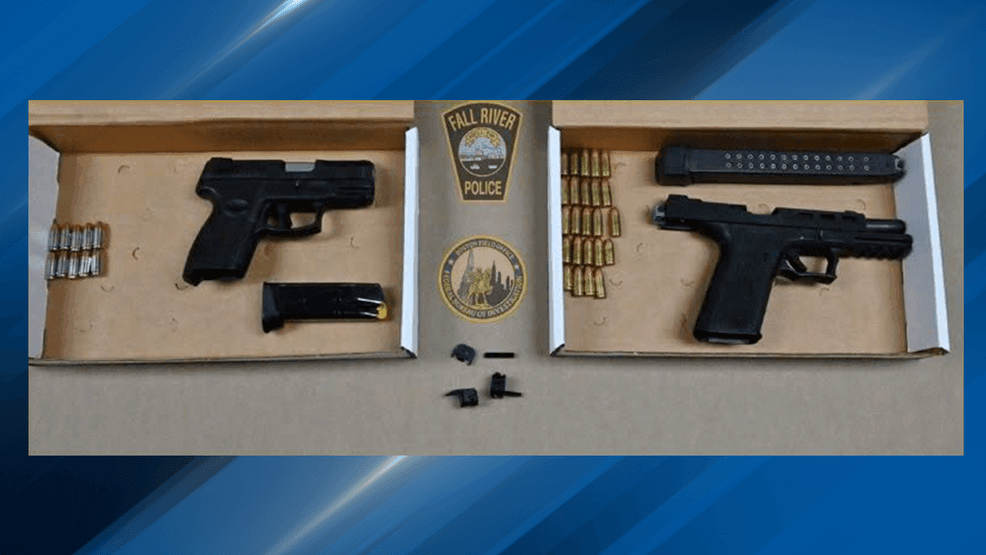 Fall River police seize two illegal guns and drug packaging tools from ...