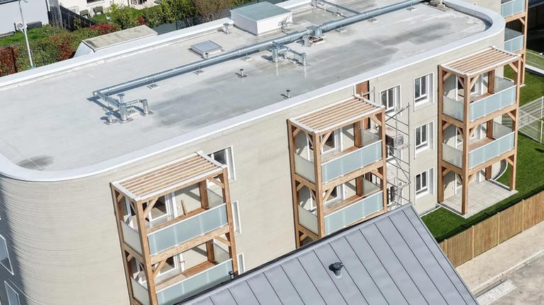 This 3-story apartment building was 3D printed in just over a month