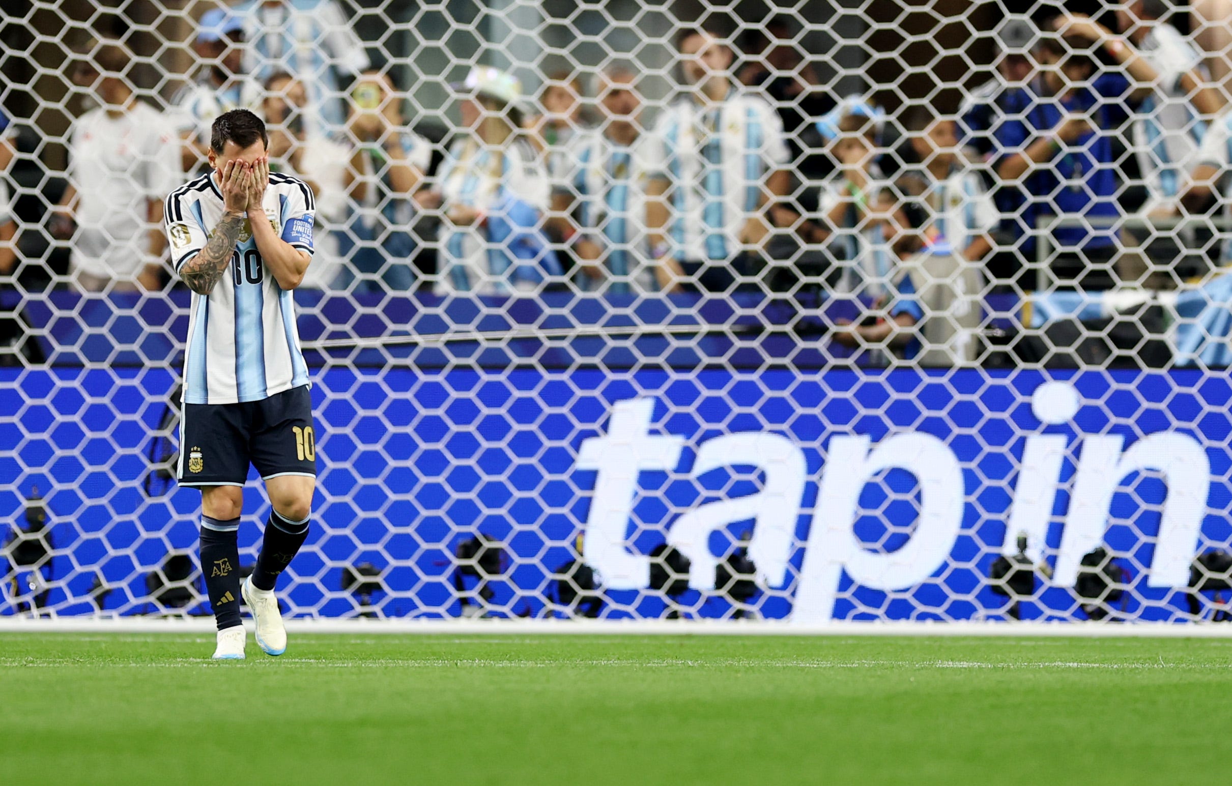 Curated visual reference: Historic Day For Messi With 2 Goals As Argentina Beats Photo Inspiration
