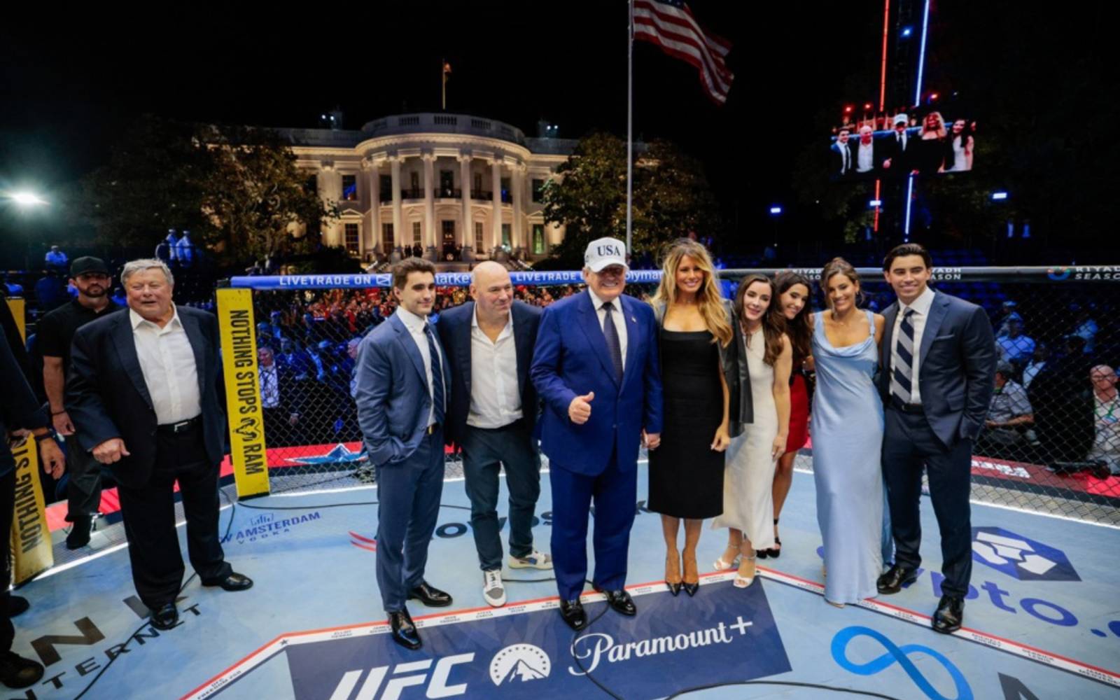 Two more arrests in alleged plot to attack Trump cage fight