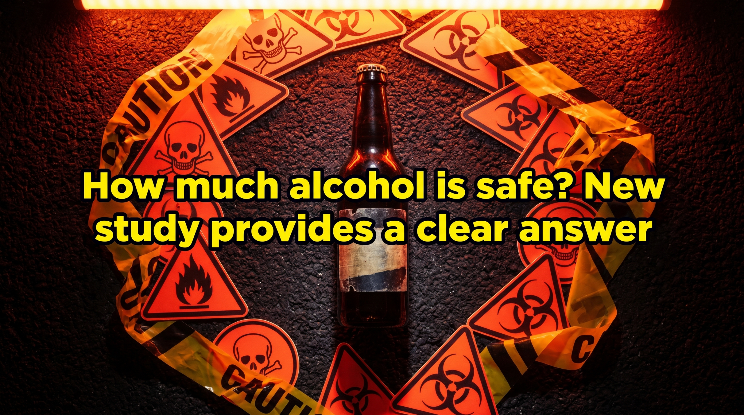 How much alcohol is safe? New study provides a clear answer