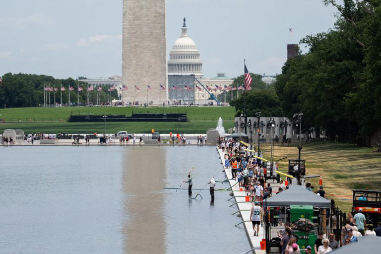 washington-s-reflecting-pool-to-be-drained-again-after-makeover-leads