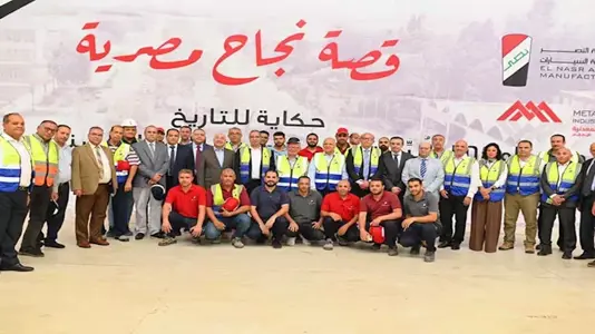 نائب رئيس الوزراء يتفقد النصر للسيارات (3)