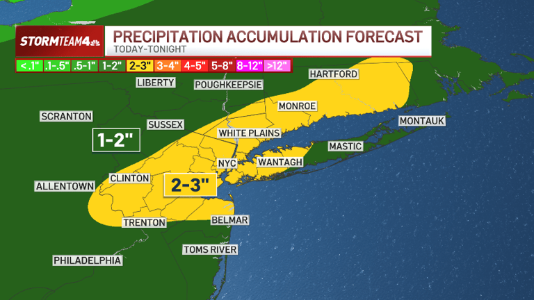Monday storms could bring isolated tornado, flash flooding to NYC area