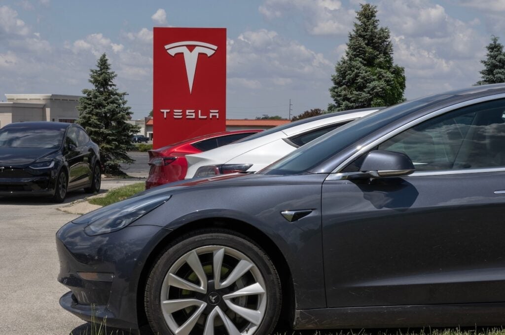 Tesla shares surge after Megapod trademark filing