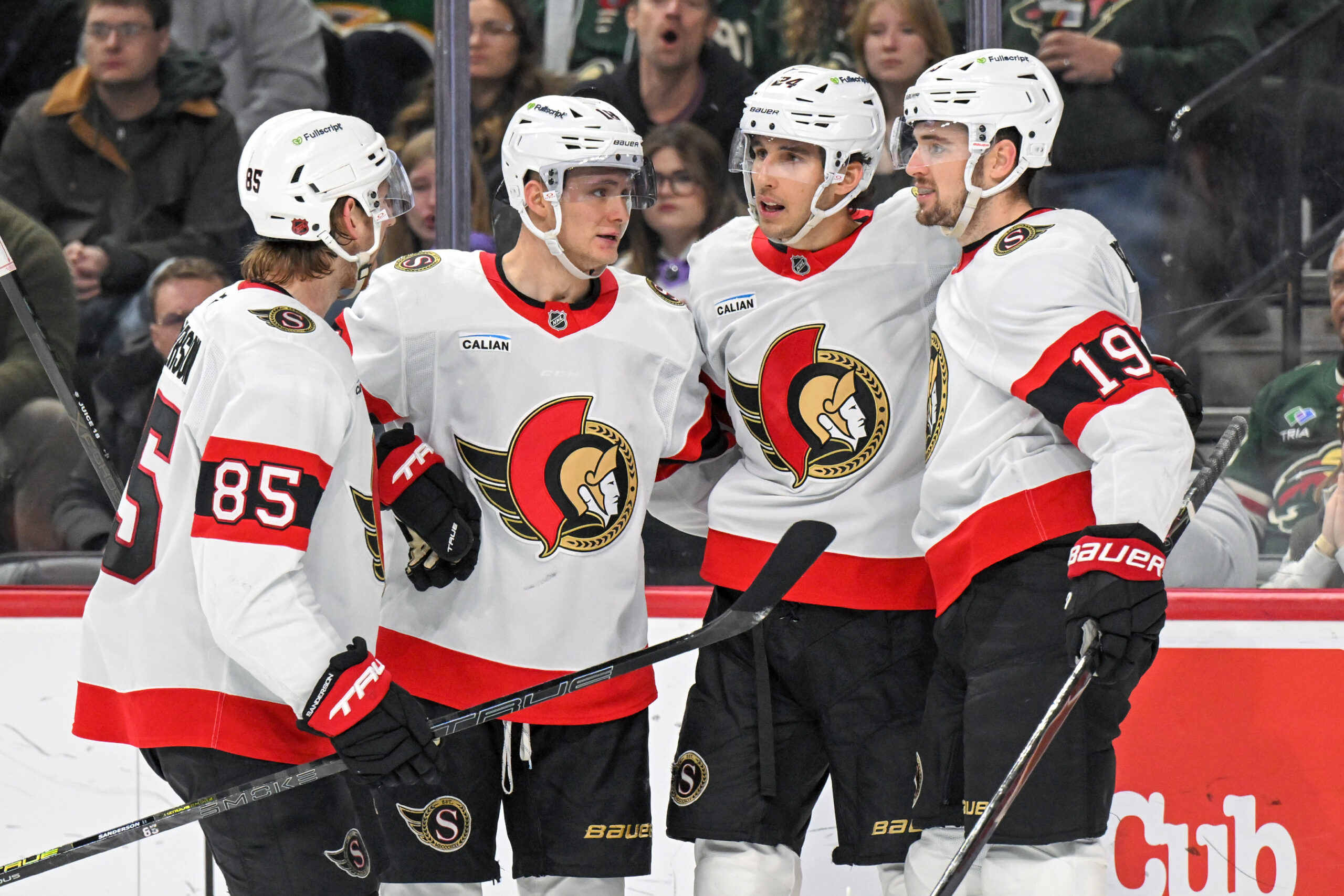 NHL: Ottawa Senators at Minnesota Wild