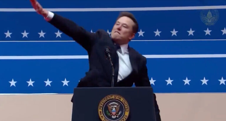 Elon Musk e il gesto contestato: i video dei neo-nazisti di Orlando