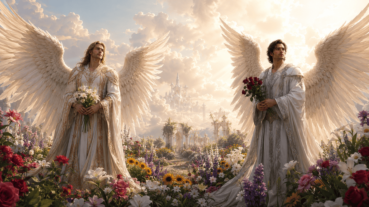Which angel matches your favorite flower?