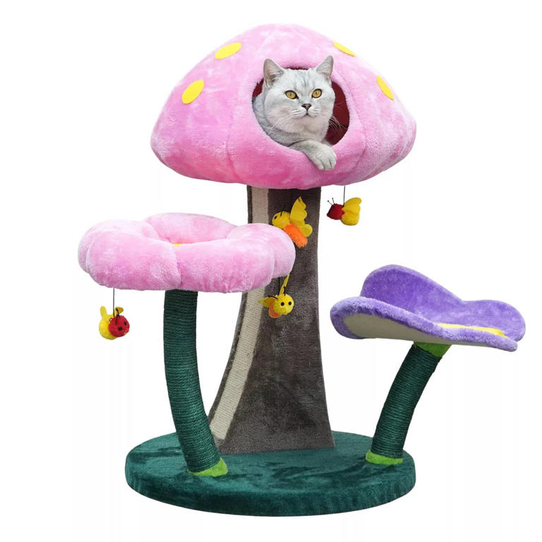 Discover Kohl's adorable cat tree on sale A fairytale design for your — free download