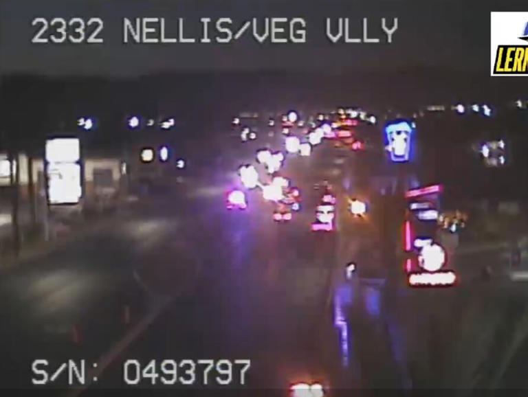 Las Vegas police pursuit ends with PIT maneuver, three in custody