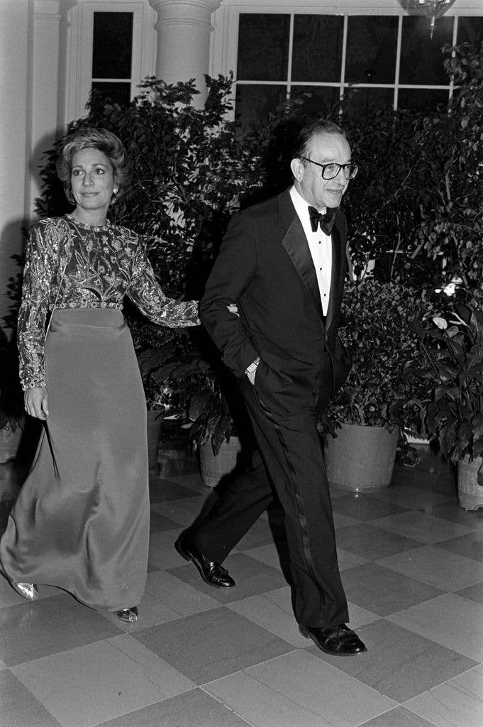 Inside Alan Greenspan's romantic history: from marriage to NBC's Andrea ...