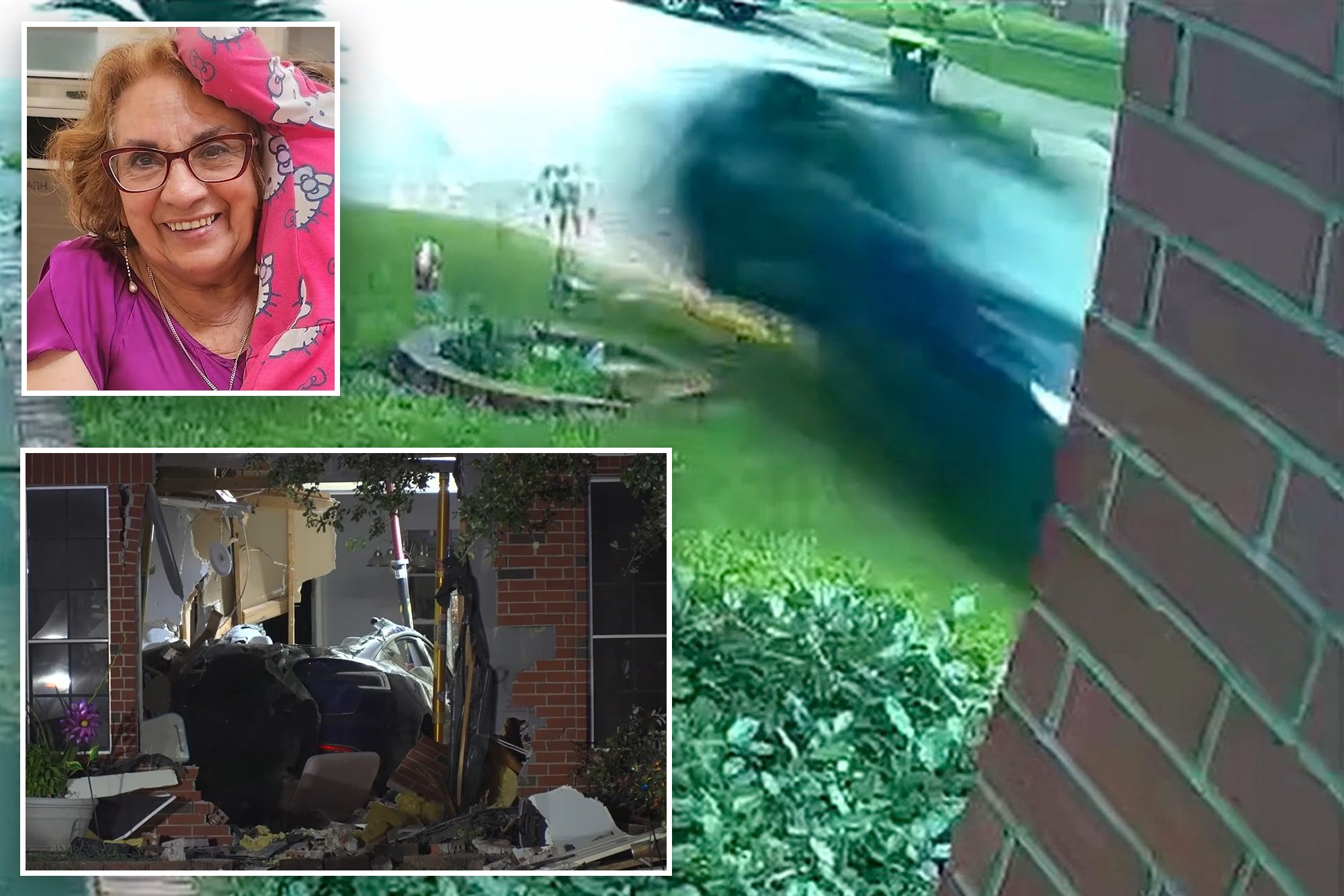 Disturbing video shows Tesla crash into Texas home, killing grandma, 76 ...
