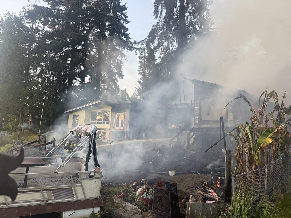 Thurston Co. Sunday house fire spread to tree, neighboring home ...