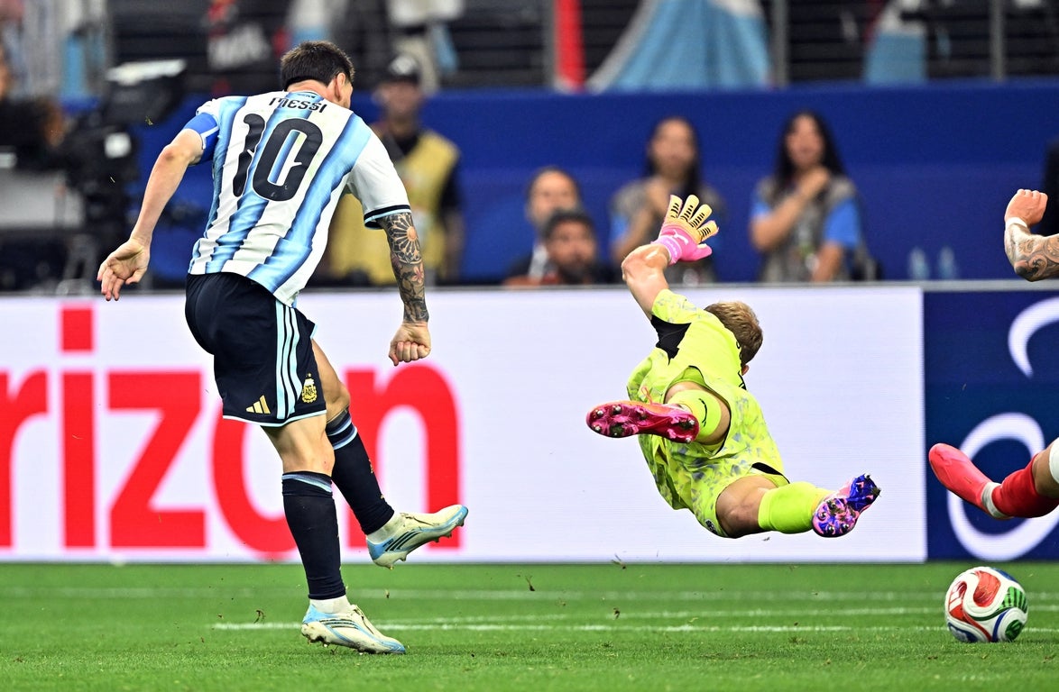 Lionel Messi’s rise to World Cup scoring king, in photos