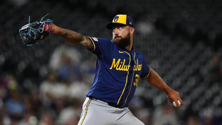 Brewers option lefty reliever to Triple-A to open roster spot for ...