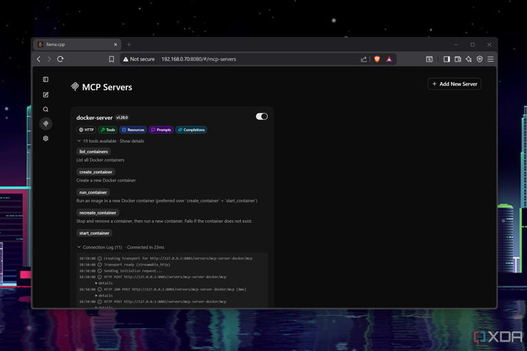 I connected my Docker server to local LLMs, and now my self-hosting ...