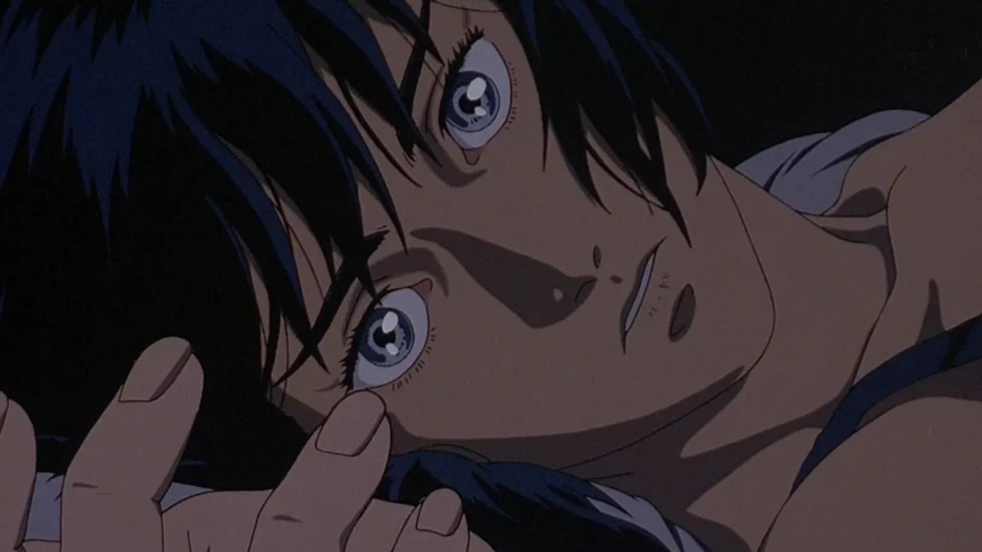 Motoko Kusanagi in Ghost in the Shell anime