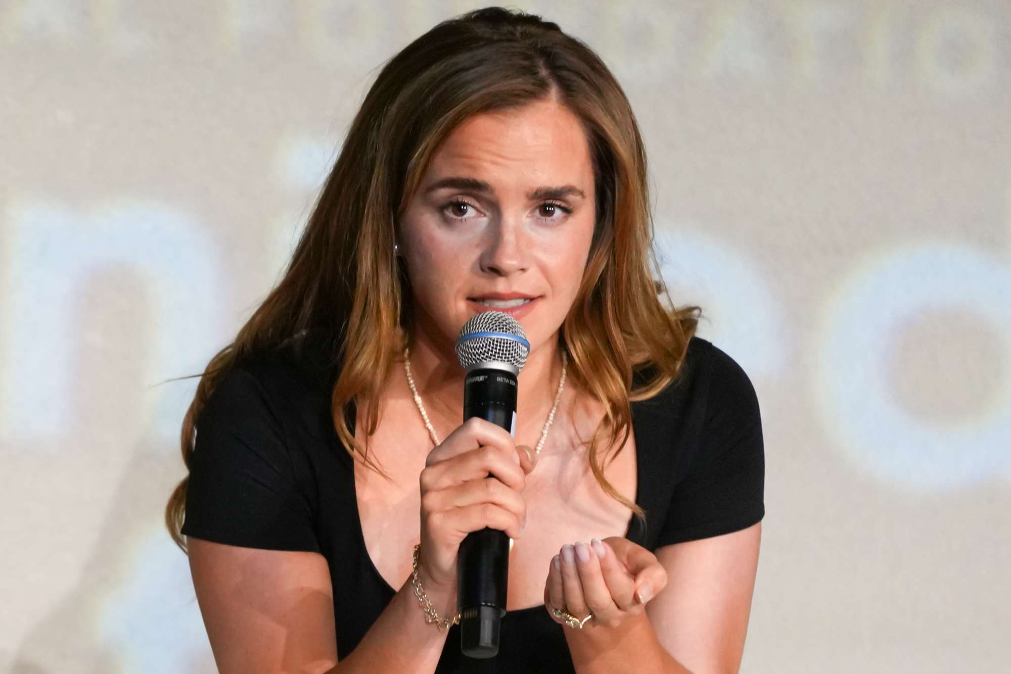 Emma Watson makes rare appearance at event with Prince William and Benedict Cumberbatch