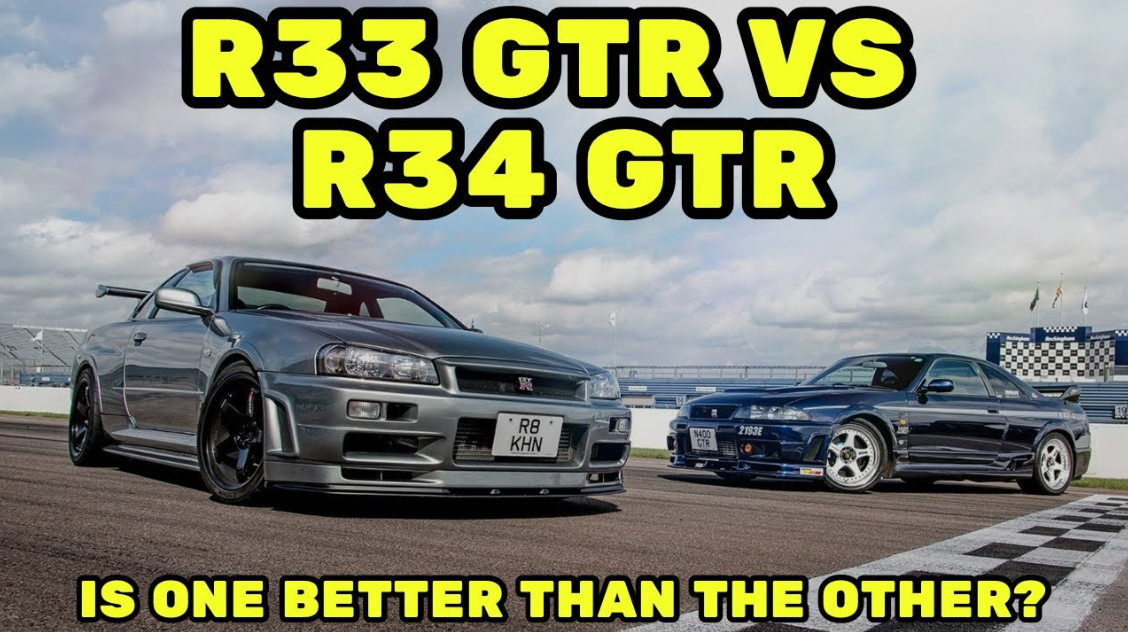 R33 vs R34 GTR why car fans still argue about it