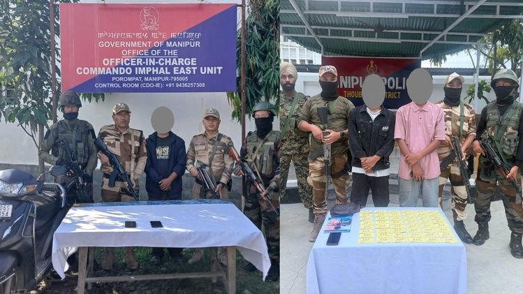 Manipur police arrest RPF/PLA cadre, two extortionists; major arms ...