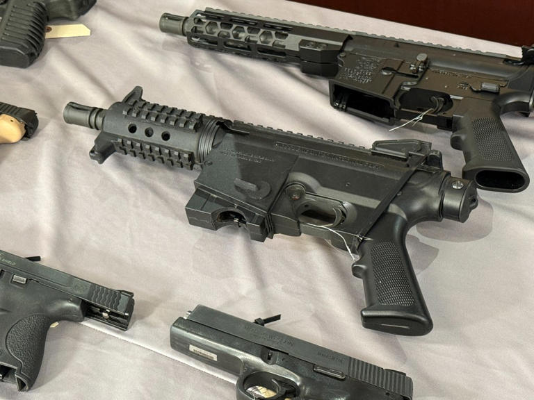 Father-son duo peddled ghost guns — including lilac revolver and Uzi ...