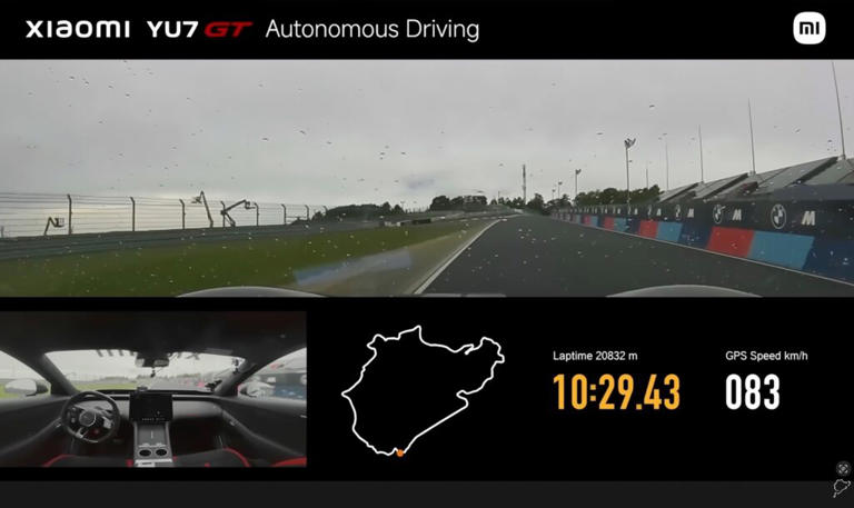 Think you could beat this driverless Xiaomi around the ring? You might ...